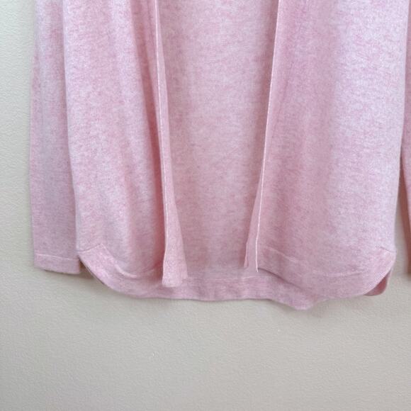 J.CREW Factory 100% Cashmere Soft Pink Open Cardigan Women’s Size S - Picture 5 of 14